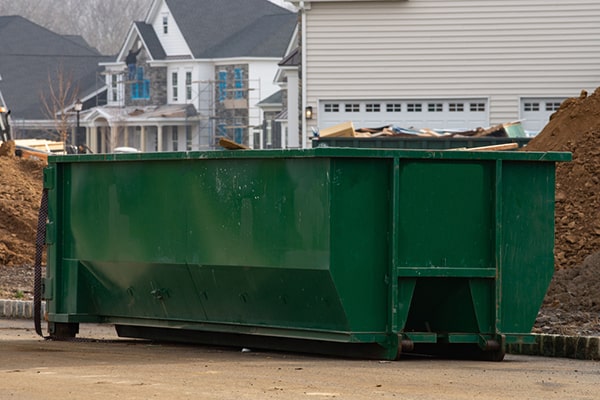 you can rent a construction dumpster for as long as you need it for your construction project